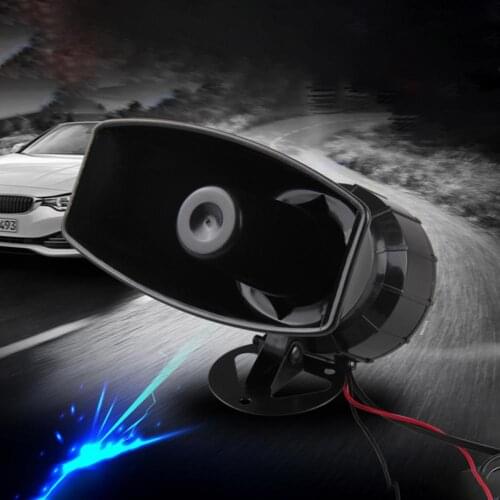 12V 60W 300dB Car Vehicle Waterproof Recording Loud Speaker Siren Horn with Mic