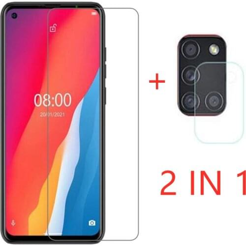 2in1 Phone glass for Ulefone Note 11P camera lens screen protector for Ulefone Note 11P protective glass films
