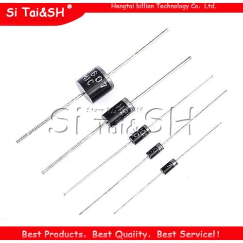 20PCS Rectifier Diode HER108 HER208 HER307 HER308 HER508 SF16 SF56 SF54 FR307 FR607 DO-27
