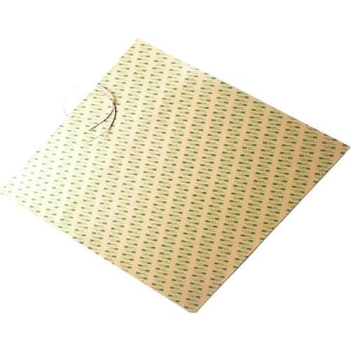 3000W 40in*42in(1016*1066.8*1.5mm) 120V Big Size Silicone Heater for Machine adhesive 1 side 1000mm lead wire out from short