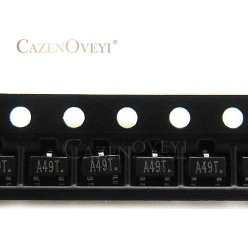 50pcs/lot AO3404 A49T SOT-23 In Stock