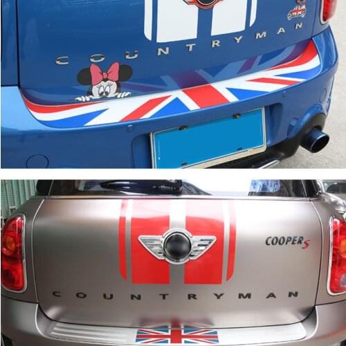 For MINI Cooper Countryman R60 F60 Car Metal 3D Letters rear trunk Emblem Logo Badge Car Stickers Styling Car Accessories