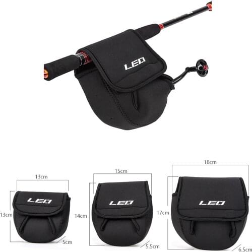 Case Spinning Holder Fishing Pouch Protective Reel Neoprene And Super Strong