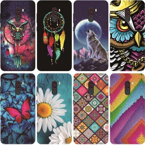 For xiaomi Pocophone F1 Case for xiaomi Poco F1 Case Silicone Soft TPU Phone Case For xiaomi Pocophone F1 Global F 1 Case Cover