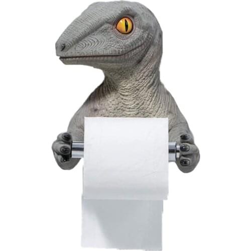 Resin Dragon Toilet Tissue Holder Bathroom Roll Paper Hanger Rack Kitchen Shelf Roll Tissue Storage Bathroom Holder