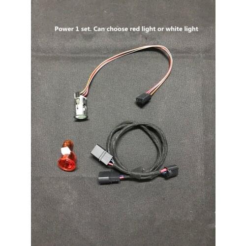 For Audi A3 8V installed rear 12V interface