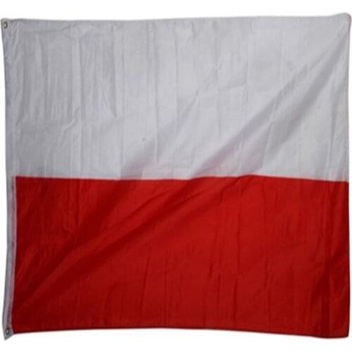 90 X150cm Flag of Poland with Eagle 3x5 Ft Polish Banner Coat of Arms National Ensign Happy Gifts High Quality Polyester Fabrics