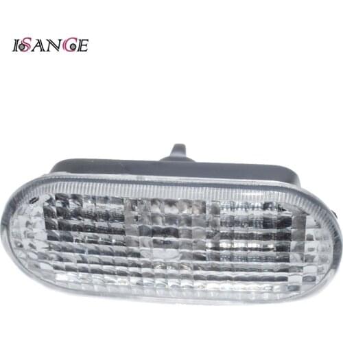 ISANCE Clear Lens Side Marker Light Lamp Cover Two Sides 1J0949117 For VW Jetta Golf Passat 1999-2004