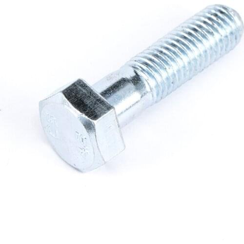 M10 Grade 4.8 Galvanized External Hexagon Bolt GB30 Standard Fasteners outside Hexagonal Screws Screw Rod Hexagon-Head