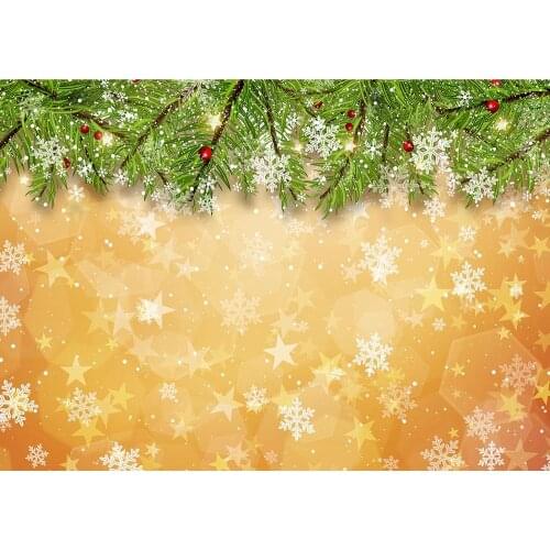 Twinkle Stars Snowflake Bokeh Christmas Photography Backdrop Vinyl Cloth Background Photo Studio for Children Baby Photoshoot