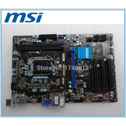 MSI desktop motherboard B75A-IE35 LGA 1155 DDR3 boards for I3 I5 I7 CPU support 22nm B75 mainboard