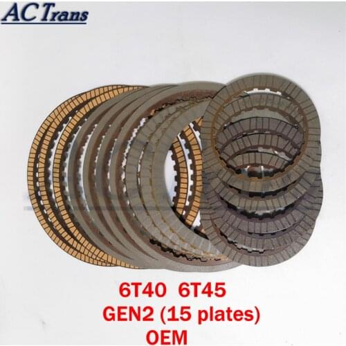 OEM 6T40 6T45 TRANSMISSION Friction Plate Kit Cluch Kit Gen2 Late Model