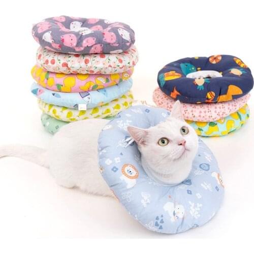 Cat Elizabethan Collar Pet Dog Neck Cone Recovery Collar Anti-Bite Lick Surgery Wound Healing Protectiv For Cat Dog Dropshipping