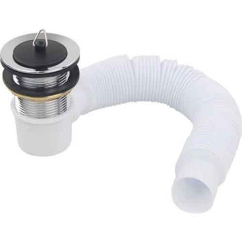 Full Copper Bathtub Wooden Barrel Under Water Head Shower Room Water Drainer Bathtub Plug launch accessories