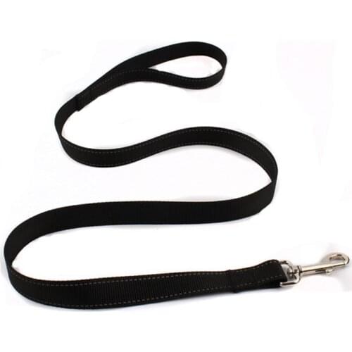 Nylon Dog Leash For Big Dogs Leash Running Rope Lead Black Pet Outdoor Pet Dog Accessories walking running belt Training Lead