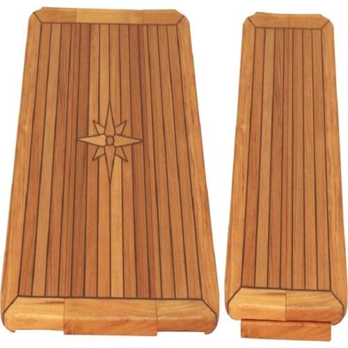 Slide Folding Teak Table Top With Nautic Star 3 Sizes Marine Boat RV