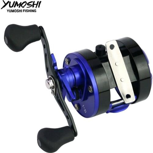 Baitcasting Fishing Reels Left-Right Optional Super Strong Pull Tornado Drum Reel Sea Fishing Tool Spinning Reel Fishing