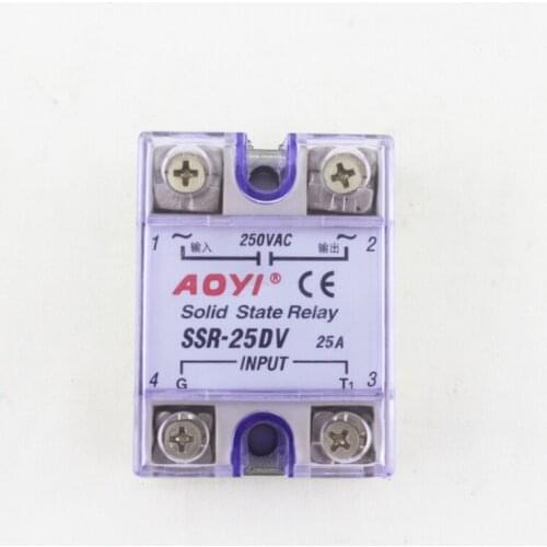 SSR-25DV SSR AOYI 25A Solid State Relay SSR25DV