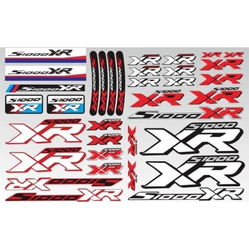 For BMW S1000XR s1000xr S1000 XR With LOGO Body Fuel Tank Tail Box Decals Stickers Motorcycle Reflective Waterproof Sticker