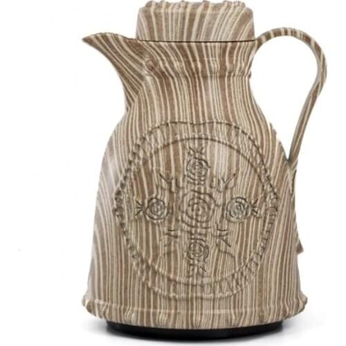 Thermos bottle with handle star large capacity leak proof tea coffee cupper acrylic and glass material 1.5 L thermo bottle jug w