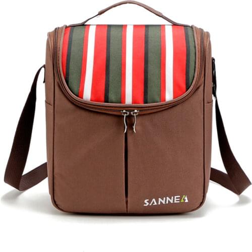 7L Oxford Thermal Pearl Cotton Lunch Bags for Kids Food Picnic Cooler Bags Insulated Storage Fresh keeping Bags