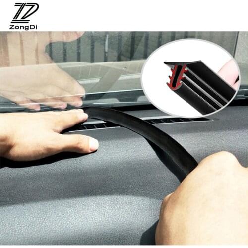 1.6M Car Dashboard Sealing Rubber Sound Seal Strip For Volkswagen Tiguan Touareg VW Polo Golf 5 7 6 Passat B6 B5 Mini Cooper