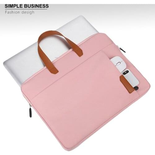 Women Laptop Bag 13 14 15.6 Inch Notebook Bag for Macbook Air Pro 15 Computer Handbag Briefcase Bag