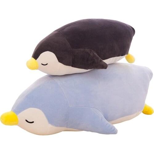 35cm Blue/Gray Penguin Plush Toy Soft Down Cotton Plush Toys Soft Stuffed Brinquedos Kids Gift