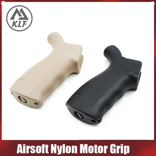 Airsoft Tactical Water Gel Ball Blaster AEG Airsoft Nylon Motor Grip Back Grip with 480 motor metal base cover case