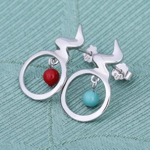 Anime Toilet Bound Hanako kun Nene Yashiro Cosplay Earring Props 925 Silver Accessories Ear stud Gift Jewelry