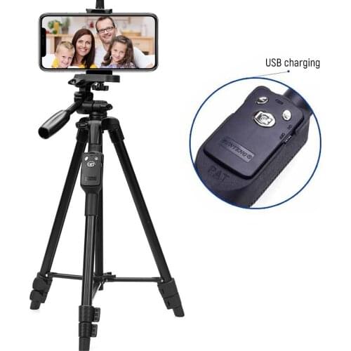 Bluetooth selfie stick and extended wireless monopod tripod 4 in 1 sporty foldable, suitable for all mobile phone models