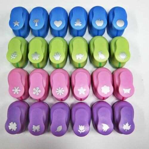 24PCS/Set Paper Flower Cutter 18cm Shapes Craft Hole Punch Diy Puncher Paper Cutter Scrapbooking Punches For Scrapbook Embossing