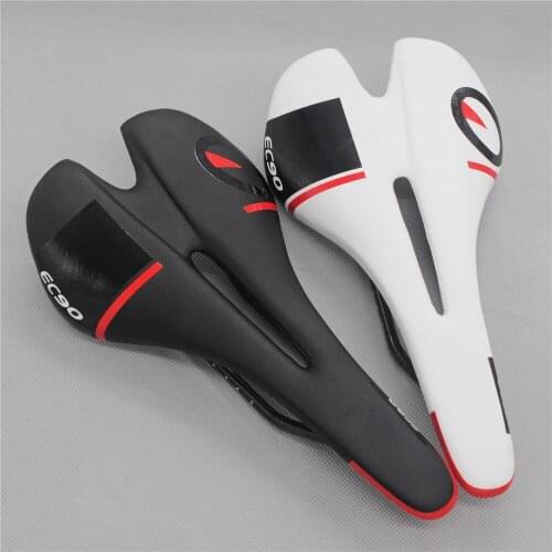 EC90 hollow carbon fiber bow wear-resistant lightweight and comfortable road mountain bike seat saddle riding accessories