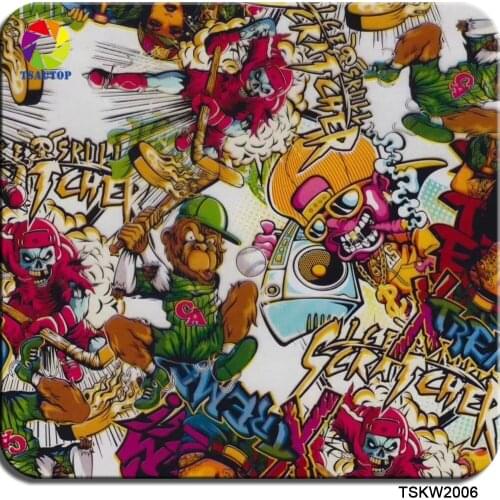 Free Shipping 0.5mX2m/10m Hydrographic TSCw2006 Hydro Dipping Water Transfer Film