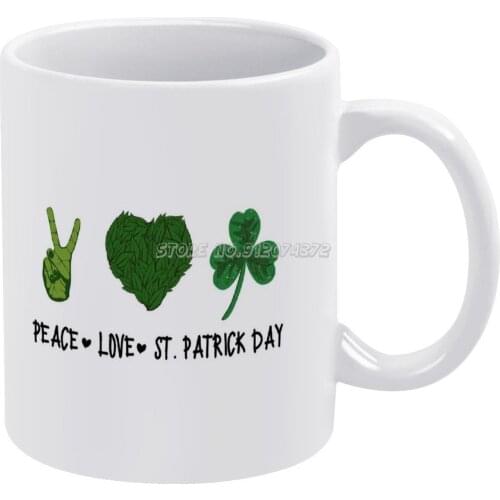 Love Day Coffee Mugs Custom Cup Personalized Mug Tea Cup Hot Drink Cup Creative Drinkware Gifts Day Love Heart Love Mind Fingers