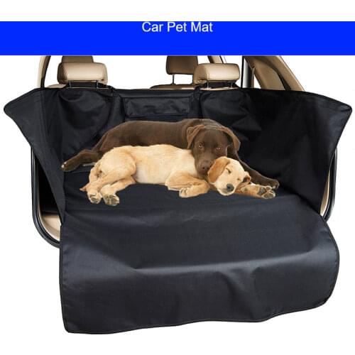 Pet Dog Mat Waterproof Oxford Cloth Car Trunk Pet Pad Dog Cat Back Seat Covers Rear Auto Pad Car Protection Blanket