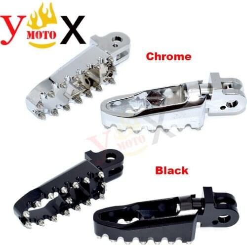 Motor Non-slip Rear Foot Peg Rest Footpeg Footrest Pedal For Triumph Bonneville T100 Thunderbird/Adventurer/Legend/SpeedMaster