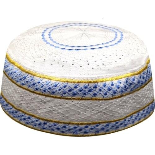 Man Prayer Caps Kippah India Satin Bonnet Muslim African Head Wraps Men New Jewish Hat Allah Boina Feminina