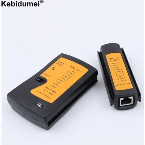 Kebidumei Wire Tester Network Cable USB RJ45 Wire Tester Test Double-twisted Cable Detector Tracker Tool kit