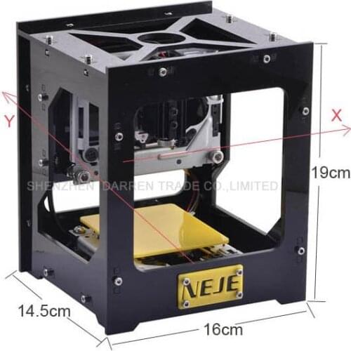 New 300mW USB DIY Laser Engraver Cutter Engraving Cutting Machine Laser Printer Engraving Machine Slaser