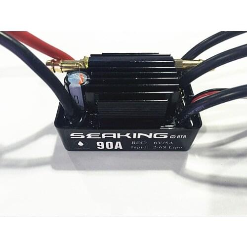 Original Hobbywing RC Model SEAKING 90A V3 RTR RC Hobby Ship Brushless Motor ESC for RC R/c Racing Boat