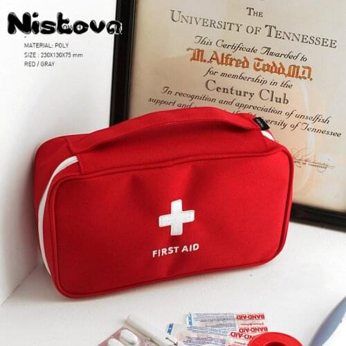 Portable Emergency Kit Travel Medical Small Outdoor First Aid Household Medicine Storgage Bag Mini Organizing Package Coin Purse