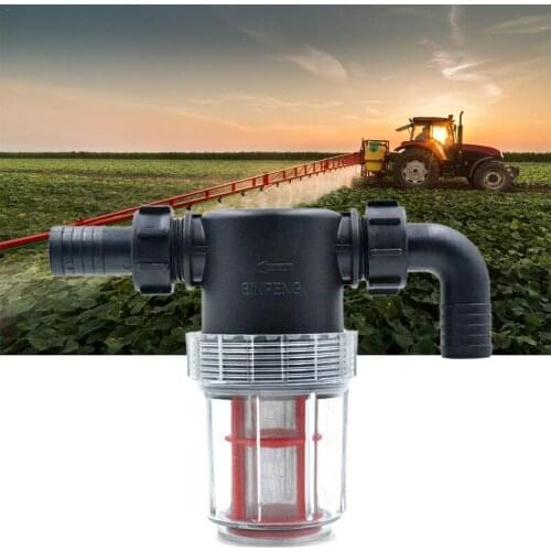 20/25mm 50 Mesh Stainless Steel Large Flow Visible Filter Transparent Water Pipe Pre-Filter Garden Irrigation Agriculture Tool