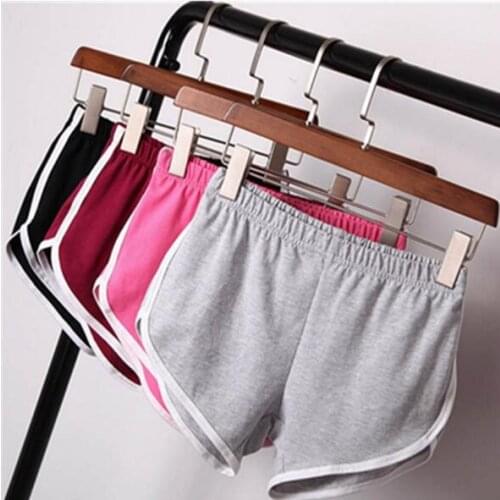Softu Hot Shorts Fashion Casual Women Short Pants Solid Cotton Loose Mid Elastic Waist Summer Beach Sexy Shorts