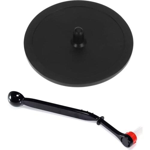 Blind Filter Backflush Disk Rubber Backwashing Gasket with 2 in 1 Nylon Espresso Coffee Grinder Brushes