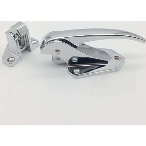 Replacement Stainless Steel Oven Door Lock Cold Storage Door Handle Lock for Oven Freezer Repair Accessories