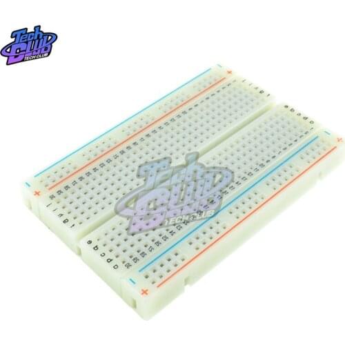 10Pcs 400 Tie Points Solderless 8.5 x 5.5CM PCB Breadboard Mini Universal Test Protoboard DIY Bread Board Bus Test Circuit Board