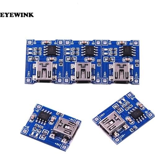 100PCS TP4056 1A dedicated lithium battery charging pad charging module lithium battery charger module 1A Charging Board