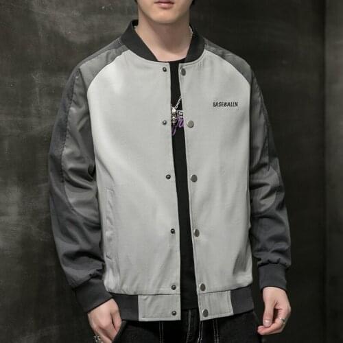 2021 Baseball Jacket Loose Cardigan Coat Goth Fashion Letter Embroidery Breasted Casual Bomber Streetwear Windbreaker Plus Size