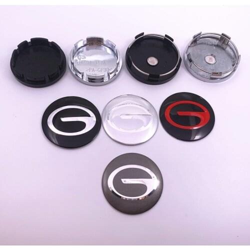 4pcs 56mm or 60mm Trumpchi Car Logo Wheel Center Cap Rim Badge Dust-proof Covers Decal Refit Creative Decoration Emblem Sticker